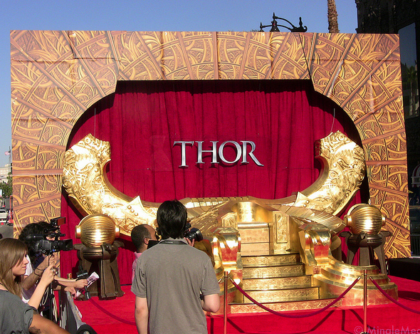 On the THOR Red Carpet - El Capitan Theater Hollywood